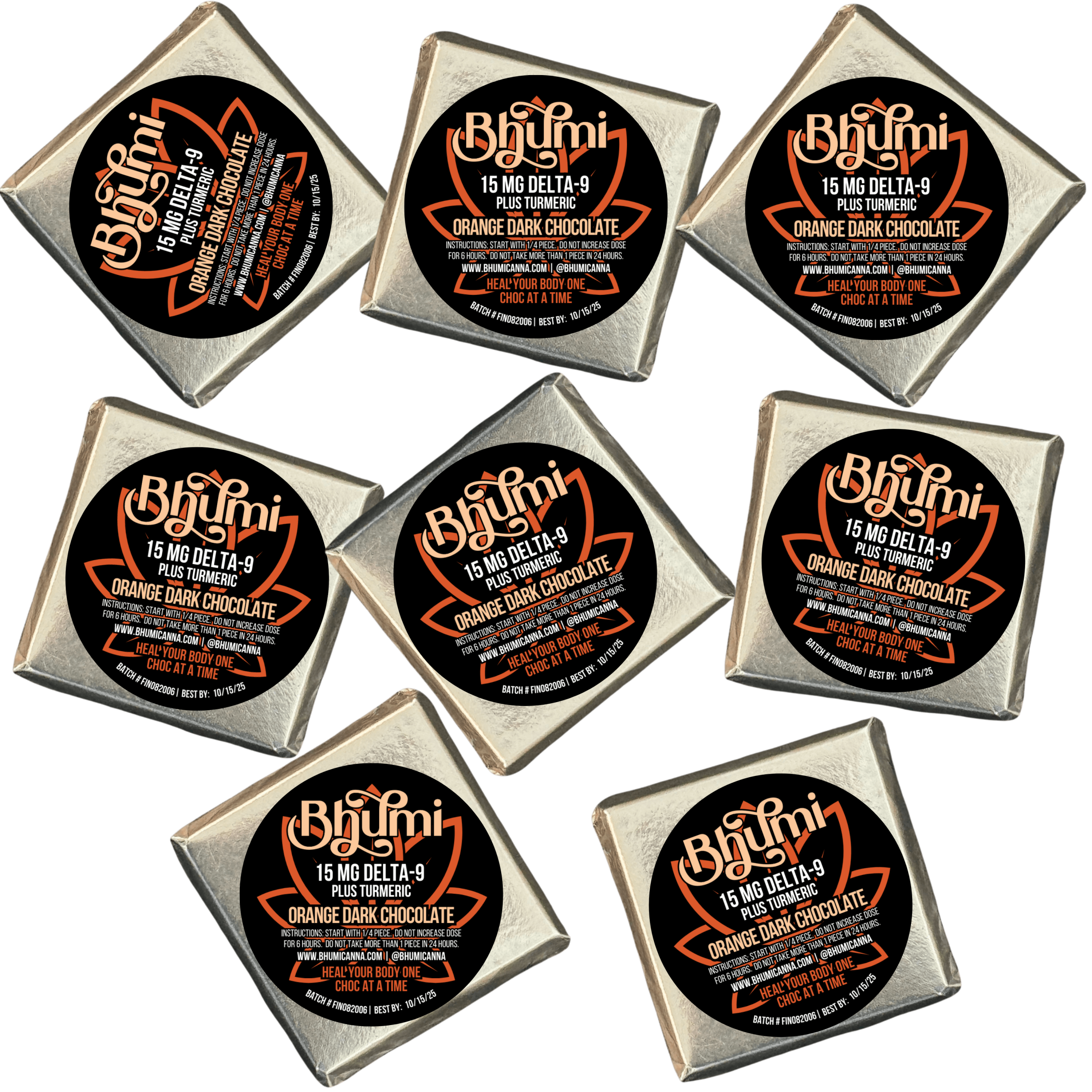 Orange Dark Chocolate Pain Mini Square - Image 3