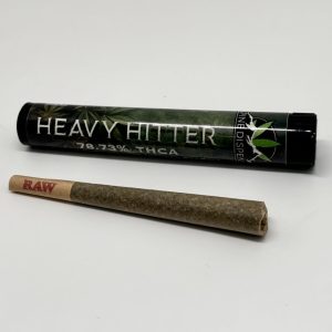 Heavy Hitter THCa Isolate 1.5g Preroll 78.73% THCa - Highest Potency